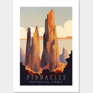 Pinnacles National Park Travel Poster Posters and Art